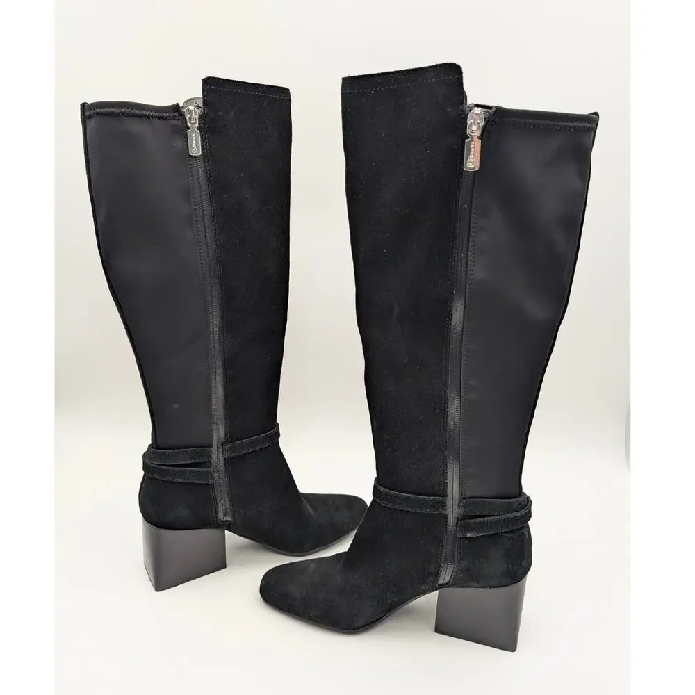 Blondo Twyla Waterproof Knee High Boots Women's Black Size US7M EU38